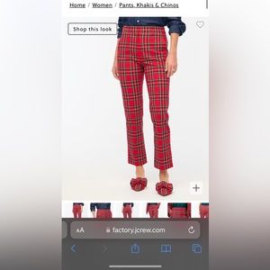 JCrew plaid suit